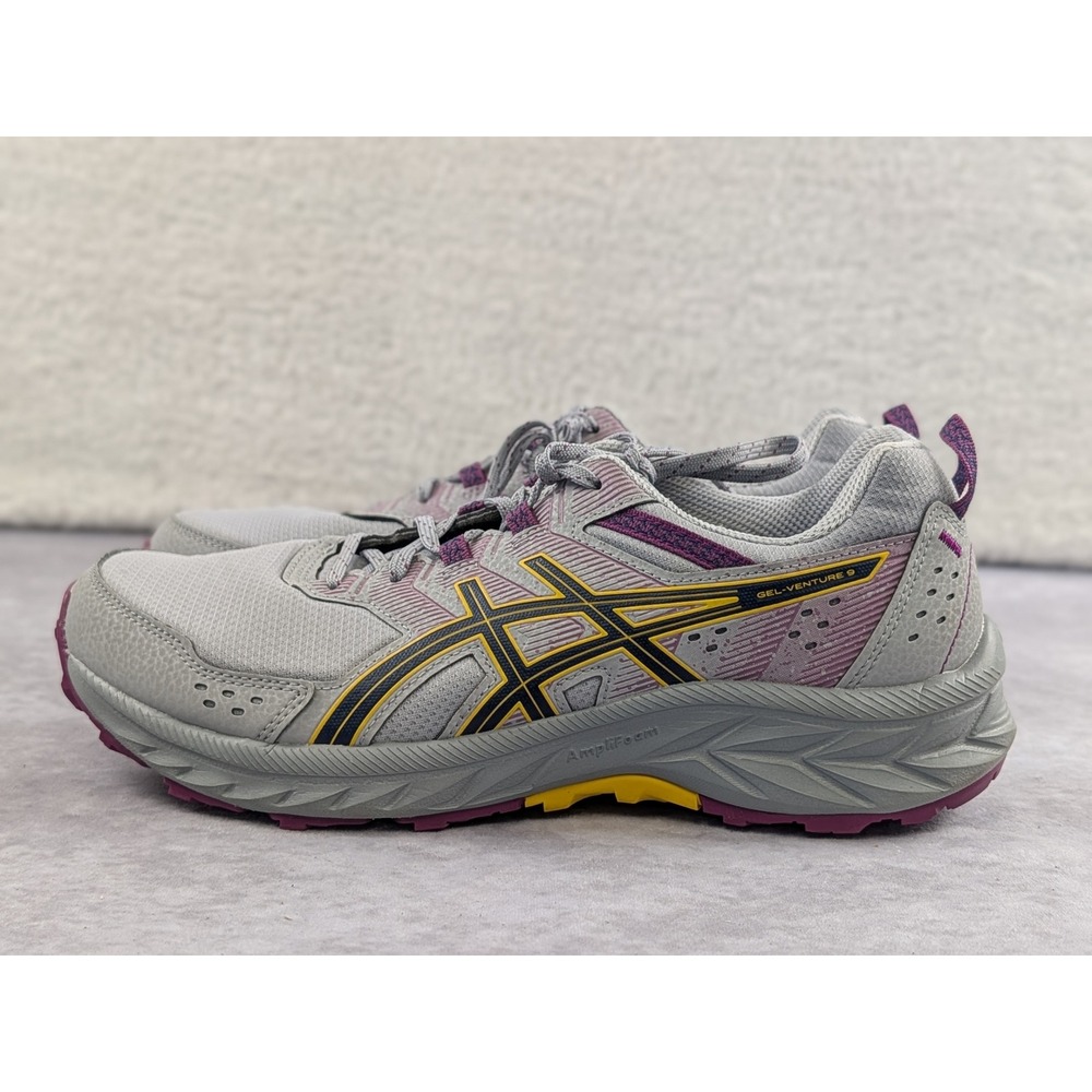 ASICS Gel-Venture 9 Womens Trail Running Shoes Piedmont‎ Grey Plum 1012B313 10.5